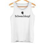 Schwach­Kopf Meme Robert Habeck Political Meme Gray Tank Top