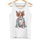 Summer Dog Boston Terrier Tank Top