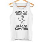 Tennis Zwing Mich Nicht Ans Netz Zu Kommen Sports Tank Top