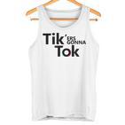 Tik'ers Gonna Tok Gray Tank Top