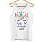 Unicorn Abitur Geschafft 2024 Tank Top