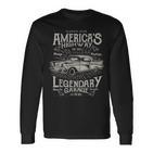 50Sintage Retro Carintage Car S Langarmshirts