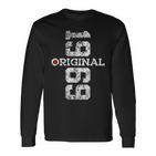 54 Jahre 54Th Geburtstag Original 1969 Langarmshirts