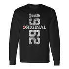 61 Jahre 61 Geburtsttag Original 1962 Langarmshirts