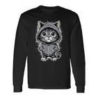 Adorable Cat Langarmshirts