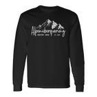 Alpen Überquerung 2025 Alpine Crossing E5 Oberstdorf Merano Langarmshirts