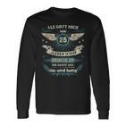 Als Gott Michor 25 Jahren Schuf Grinste Er Das Wird German L Langarmshirts