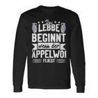 Appelwoi Ebbelwoi Hessen Frankfurt S Langarmshirts