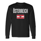 Austria Flag Austria Austria Langarmshirts