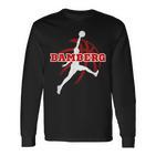 Bamberg Basketball Fan Support Franken Stadium Red Langarmshirts