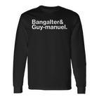 Bangalter & Guy-Manuel Daft S Langarmshirts