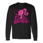 Barbie Heart Logo Langarmshirts