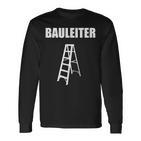 Bauleiter Baustellenleiter Langarmshirts