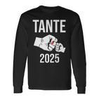 Befördert Zur Tante 2025 Ich Werde Tante 2025 Tante 2025 Langarmshirts