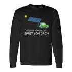 Bei Mir Kommt Der Spritom Dach Bei Mir Kommt Der S Langarmshirts