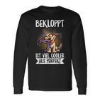 Bekloppt Istiel Cooler Als Perfekt Hunderrückt Spruch Langarmshirts