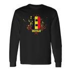 Belgium Devils Football Langarmshirts