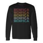 Benfica Retro Look Langarmshirts