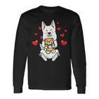 Berger Blanc Suisse Dog Swiss Shepherd Dog Langarmshirts