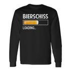 Bierschiss Saufen Bier Malle Joke Saying Langarmshirts