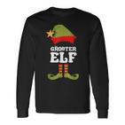 Biggest Elf Christmas Elf Christmas Langarmshirts