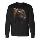 Bison Langarmshirts