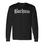 Bochum Bochumer Ruhrpott Heimatstadt Langarmshirts