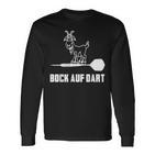 Bock Auf Dart Darts Langarmshirts