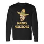 Buenas Nietschez Nietzsche Philosophy Langarmshirts