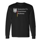 Bundesinstitut Für Rücksichtslosen Mischkonsum Langarmshirts