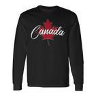 Canada Maple Leaf Langarmshirts