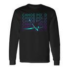 Canoe Polo Canoeing Retro Langarmshirts