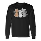 Cat Kitten Cat Langarmshirts