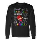 Children's Mach's Gut Kindergarten Ich Rocke Jetzt Die Schule Langarmshirts