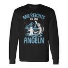 Children's Mir Reichts Ich Geh Angel Mir Reichts Ich Geh Fishing Langarmshirts