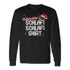 Christmas Sleep Sad Hamster Schlafi Schlafi Langarmshirts