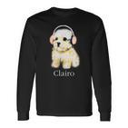 Clairo Dog Langarmshirts