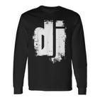 Cool Dj Grunge Music Du Bist Der Discjockey Langarmshirts