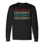 Croissants Lovers Langarmshirts