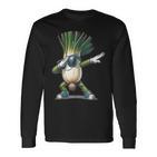 Dab Leek Dancing Dabbing Leekegetables Langarmshirts