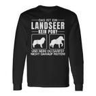 Das Ist Ein Landseer Kein Pony Langarmshirts