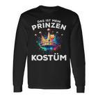 Das Ist Mein Prinzen Costume Langarmshirts