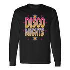 Dazzling Disco Träume Langarmshirts