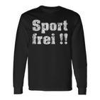 Ddr Sport Free Ostalgia Fan Langarmshirts