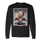 Dear Santa I Can Explain Lustiges Weihnachten Bär Langarmshirts