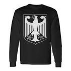 Deutschland Altdeutsch Wappen Adler Langarmshirts