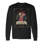 Dia De Muertos Dia De Los Muertos Costume S Langarmshirts