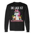 Die Lage Ist Besäufniserregend Langarmshirts