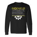 Dipl Ing Engineer Ingenieur Definition Langarmshirts