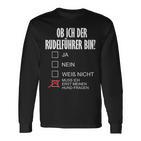 Dog Holder Ob Ich Der Rudelführer Bin I'm The Rudelführer Bin Langarmshirts